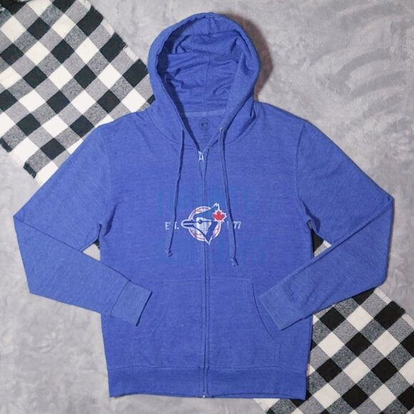 S | MLB | Toronto Blue Jays Zip-Up Hoodie - Picture 1 of 4